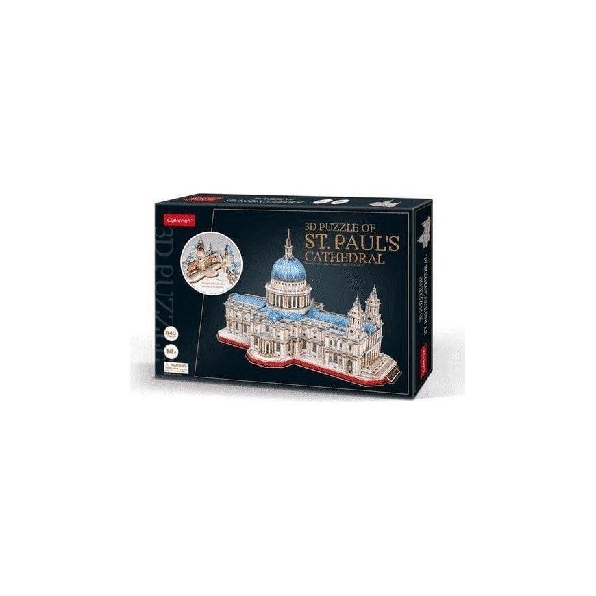 Puzzle CUBIC FUN CUBICFUN 3D jigsaw "St. Paul's Cathedral" – 2