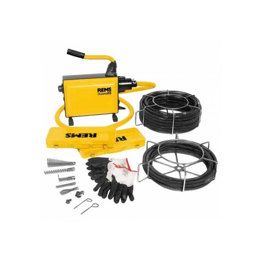 Pipe cleaning device REMS Cobra 22 Set 16+22 – 4