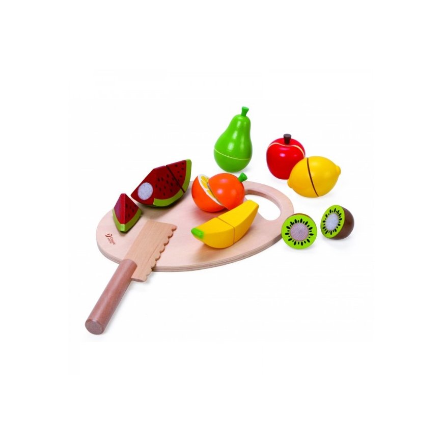 CLASSIC WORLD wooden fruit cutting set – 2