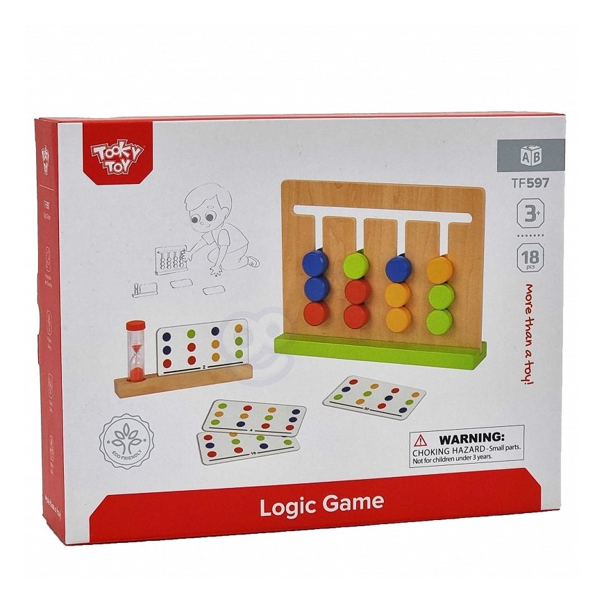 Tooky Toys Wooden educational game Tooky Toy – 2