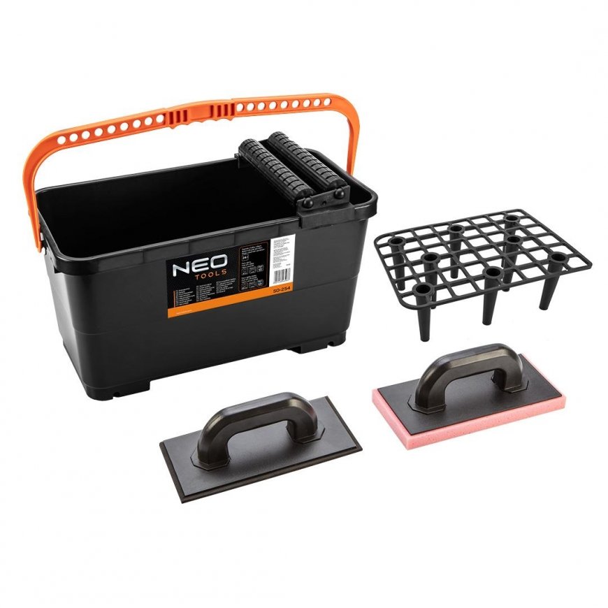 Neo Tiling set: container with net