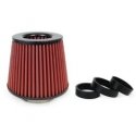 Amio Conical carbon air filter + 3 adapters