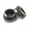 XSPC jungtis G1/4" iki 14mm kieto vamzdelio, juodas chromas - 8 vnt XSPC jungtis G1/4" iki 14mm kieto vamzdelio, juodas chromas - 8 vnt