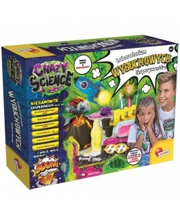 Lisciani Kit naukowy Crazy Science Laboratorium Wybuchowych Eksperymentów