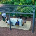 Gazebo MIRADOR 3x6xH2,5m, dark grey