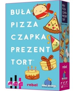 Rebel Buła puzzle, pizza, hat, gift, REBEL cake
