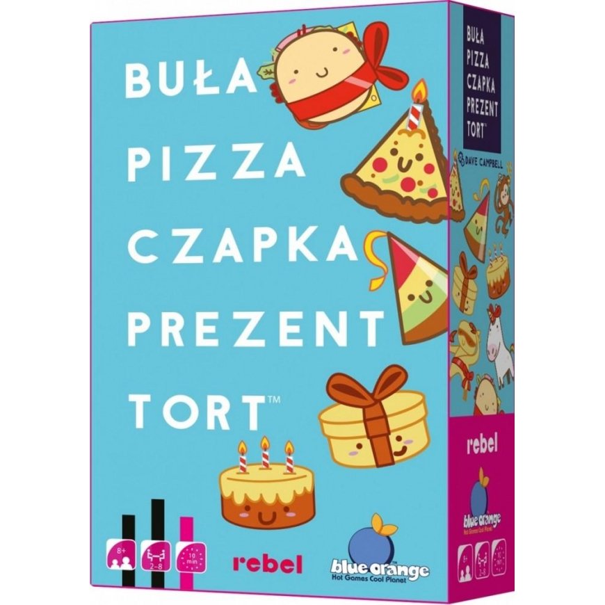 Rebel Buła puzzle, pizza, hat, gift, REBEL cake – 2