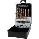 Drilled 19-piece drill set RUKO Terrax HSS Co Drilled 19-piece drill set RUKO Terrax HSS Co