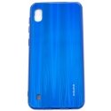 Evelatus Samsung Galaxy A10 Water Ripple Full Color Electroplating Tempered Glass Blue