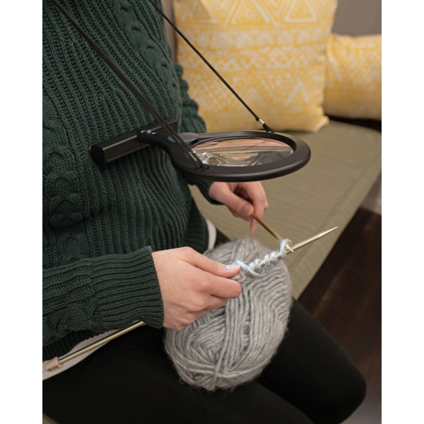 Carson LumiCraft lupa 2x Juoda – 3