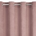 Eurofirany ELIZA Minkšto aksomo naktinė užuolaida su smulkiu raštu, 140X250 cm, kilpos / žiedai, spalva: pudros Eurofirany ELIZA Minkšto aksomo naktinė užuolaida su smulkiu raštu, 140X250 cm, kilpos / žiedai, spalva: pudros