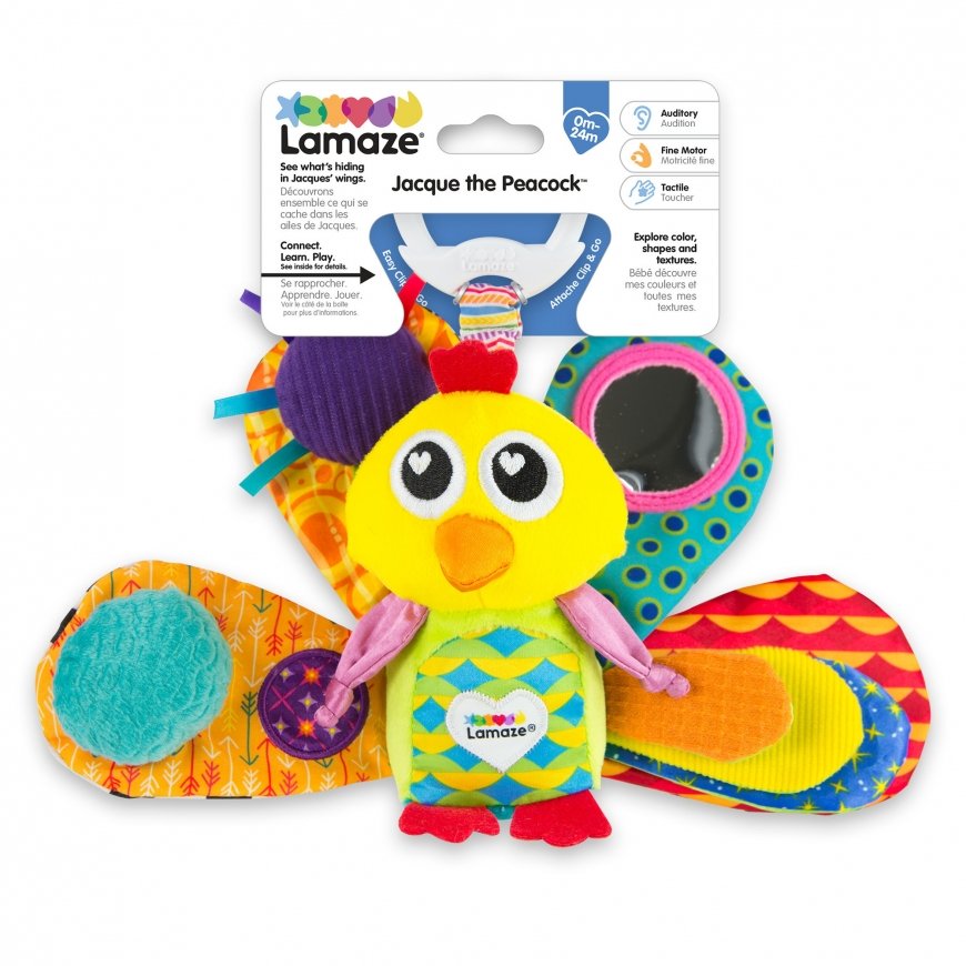 Lamaze Jacque the Peacock vauvan roikkuva lelu – 2