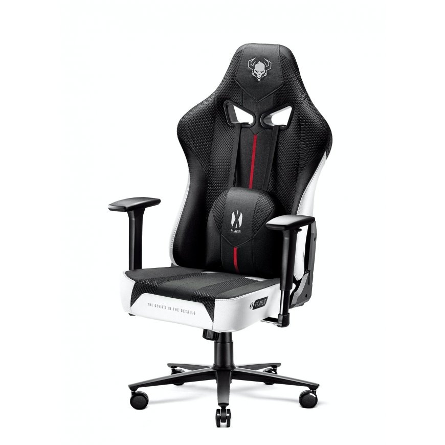 Diablo Chairs Gaming chair Diablo X-Player 2.0 Gaming Chair Normal, Black-white – 5