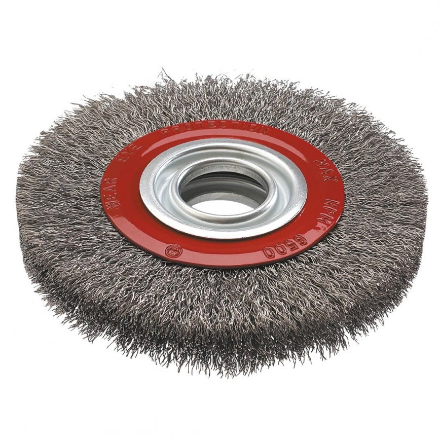 GRAPHITE Diskinis vielinis šepetys 125 x 20 mm, INOX – 2