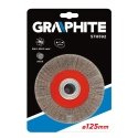 GRAPHITE Disc wire brush 125 x 20 mm, INOX GRAPHITE Disc wire brush 125 x 20 mm, INOX