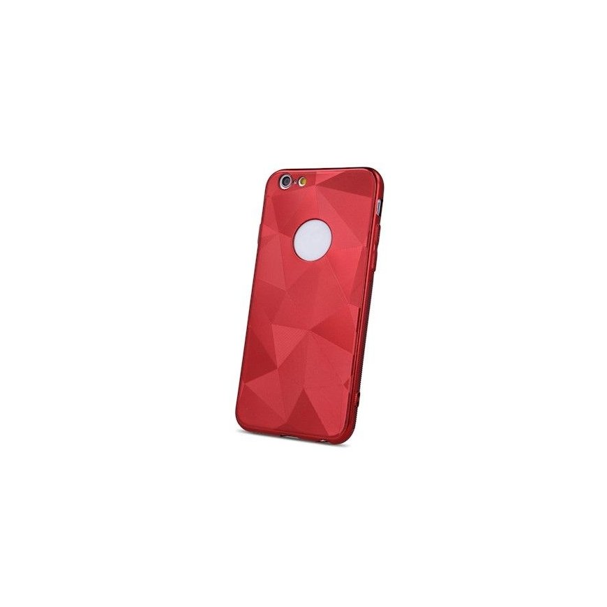 iLike Apple iPhone 8 Plus Geometric Shine case Red
