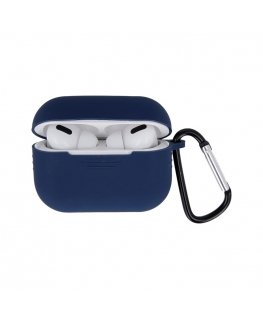 TakeMe Ultra-thin Soft Silicone protective case for Apple AirPods Pro Dark Blue