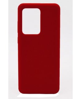 Evelatus Samsung Galaxy S20 Ultra Premium Soft Touch Silicone Case Red