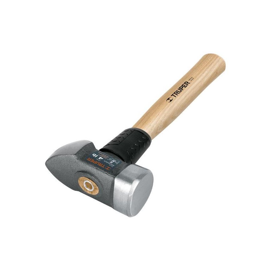 Stone hammer 1.8kg, wooden handle, 30cm, Truper®
