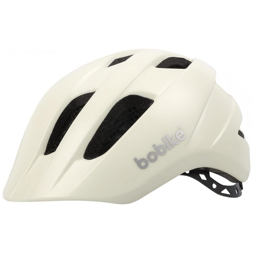 Bobike Exclusive PLUS - children's bicycle helmet | Cozy cream XS