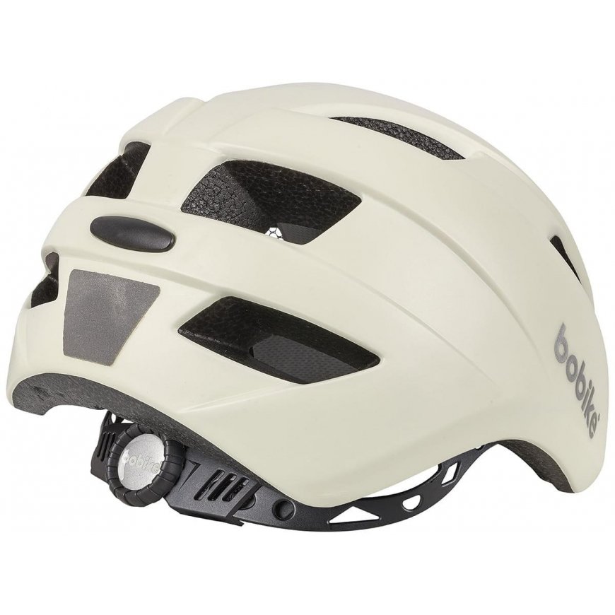 Bobike Exclusive PLUS - children's bicycle helmet | Cozy cream XS – 2