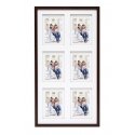 Photo frame Deknudt S65KQ6 6x10x15 wooden brown Photo frame Deknudt S65KQ6 6x10x15 wooden brown