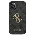Guess GUHCP13X4GMGGR iPhone 13 Pro Max 6.7" Grey/Grey Solid 4G Large Metal Logo Guess GUHCP13X4GMGGR iPhone 13 Pro Max 6.7" Grey/Grey Solid 4G Large Metal Logo