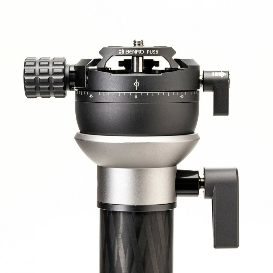 Benro MSDPL46C 1/4" Hiilikuitu Musta, Harmaa – 3