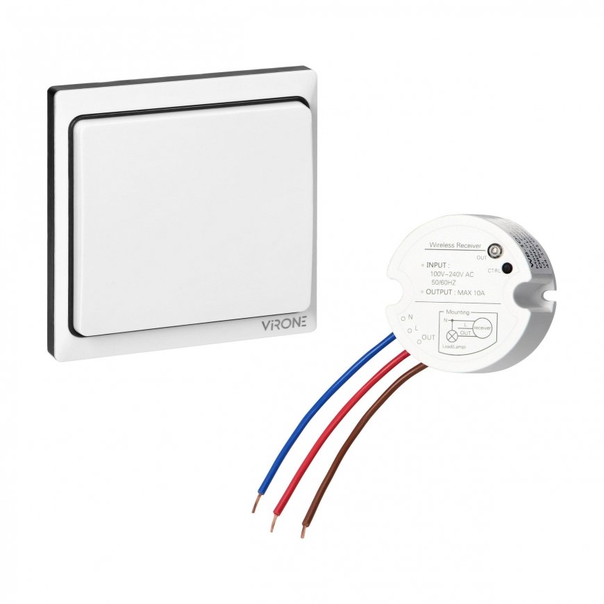 Orno Bezprzewody bezbateryjny switch with receivers