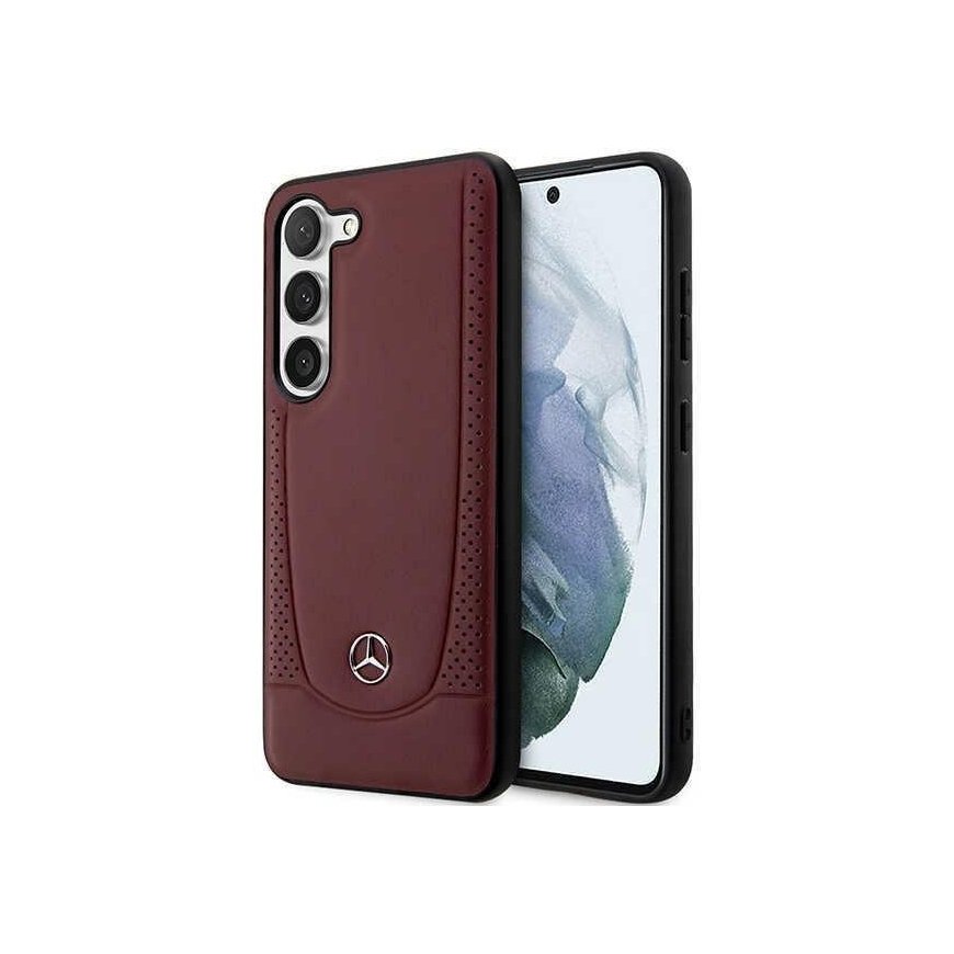 Mercedes MEHCS23SARMRE S23 S911 red/red hard case Leather Urban Bengale