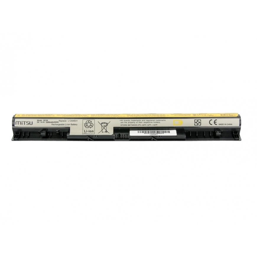 Baterija skirta laptop MITSU BC/LE-G500 (32 Wh, skirta Lenovo laptops) – 5