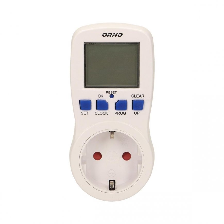 Orno Elektroninis laikmatis, 16 programų, schuko versija – 5