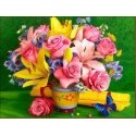 Beldizart Wonderful bouquet 30*40 cm AZ-1875 Beldizart Wonderful bouquet 30*40 cm AZ-1875