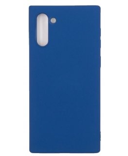 Evelatus Samsung Galaxy Note 10 Nano Silicone Case Soft Touch TPU Blue