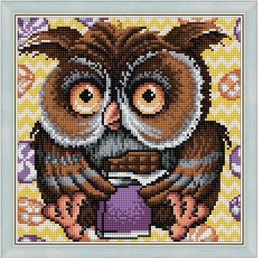 Beldizart Diamond painting kit Owl 25х25 cm AZ-1641 – 2