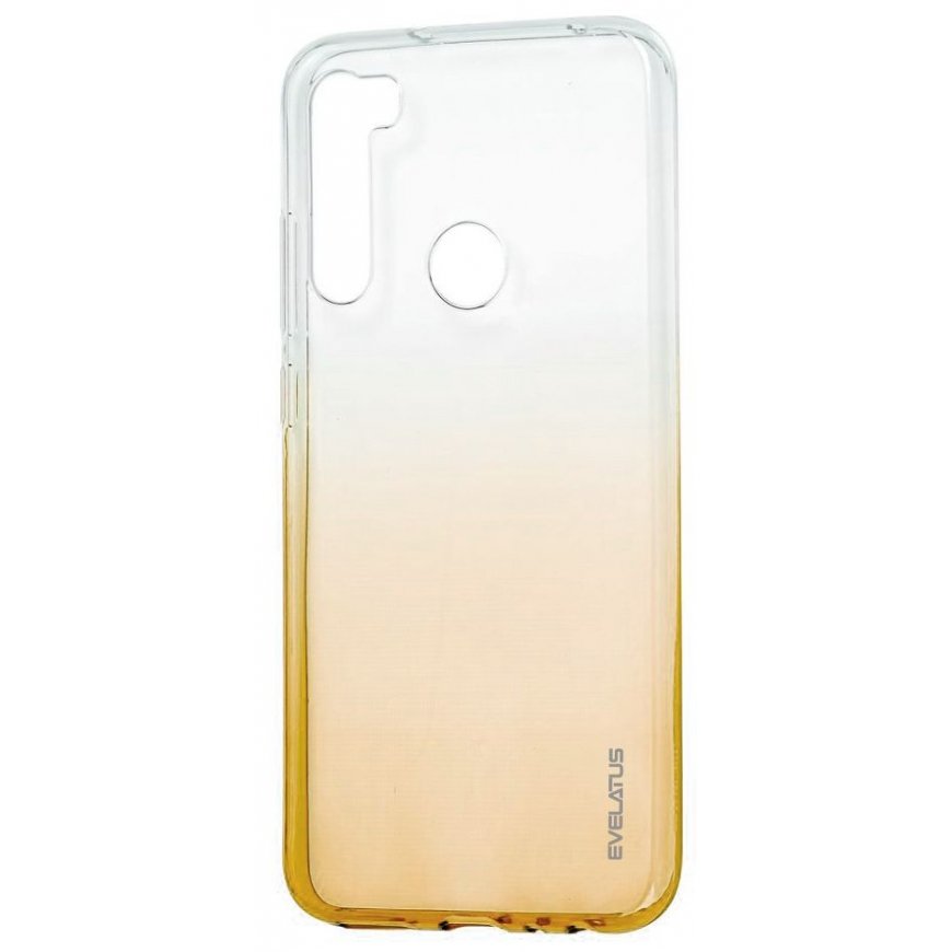 Evelatus Xiaomi Xiaomi Redmi Note 8 / Redmi Note 8 2021 Gradient TPU Case Gold