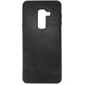 Evelatus Samsung A6 Plus 2018 TPU case 1 with metal plate (possible to use with magnet car holder) Black
