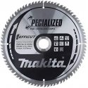 Makita B-67240 TCT saw 260X2.15X30mm 10° T80 EFFICUT Makita B-67240 TCT saw 260X2.15X30mm 10° T80 EFFICUT