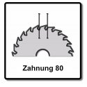 Makita B-67240 TCT saw 260X2.15X30mm 10° T80 EFFICUT Makita B-67240 TCT saw 260X2.15X30mm 10° T80 EFFICUT