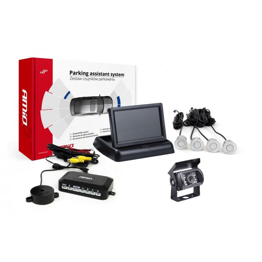 Amio Parking sensor kit tft01 4