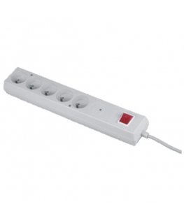 Orno Surge protection with switch 5x2P + Z, 3m cable