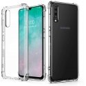 Evelatus Samsung Galaxy A70 Military Shockproof Silicone Case TPU Transparent