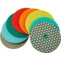 Dedra polishing disc, thickness 0200, diamond, diameter 125 mm, dry work Dedra polishing disc, thickness 0200, diamond, diameter 125 mm, dry work