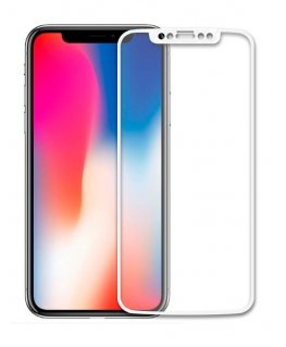 Evelatus Apple iPhone X 2.5D Full Cover Japan Glue Glass Anti-Static