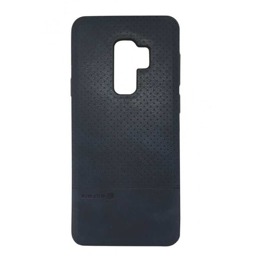 Evelatus Samsung GalaxyA6 2018 TPU case 1 with metal plate (possible to use with magnet car holder) Blue