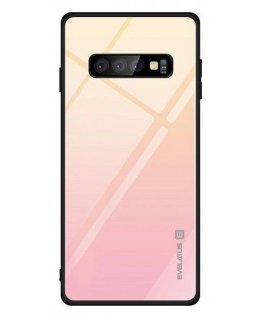 Evelatus Huawei Y7 2019 Gradient Glass Case 1 Mild Melon