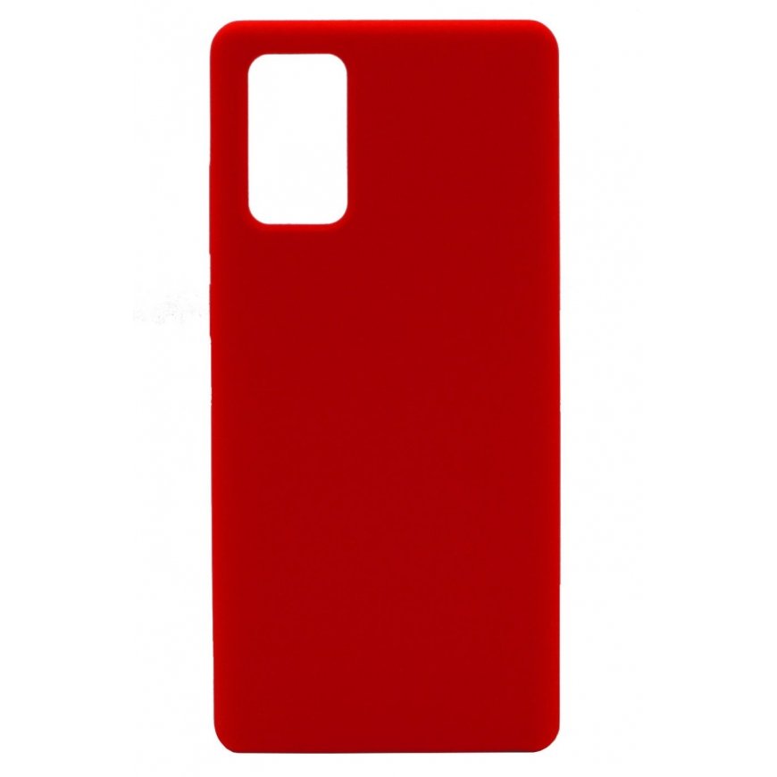 Evelatus Samsung Galaxy Note 20 Premium Soft Touch Silicone Case Red