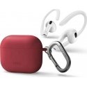UNIQ CASE nexo AirPods 3 GEN + ear hooks Silicone Red/CORAL