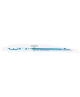 Makita B-49840-10 Tiesinio pjūklo pjūklelis TC/HM 228x1,25mm, (6-8tpi), 10 vnt. , medžiui su medvaržčiais, metalui., Stiklo audi