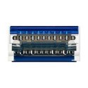 Orno 4-row distribution block, 11 wires Orno 4-row distribution block, 11 wires